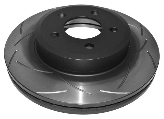 DBA T2 Slotted Brake Rotor Single 298mm Front DBA504S