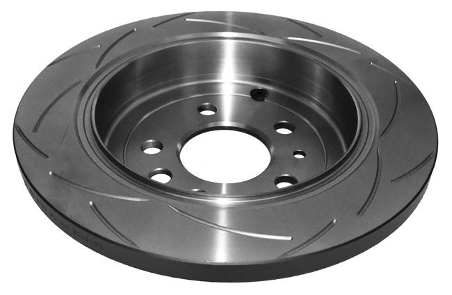 DBA T2 Slotted Brake Rotor Single 303mm Rear DBA505S