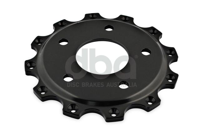 DBA T3 5000 Aluminium Hat Black Brake Rotor Front DBA5067.2BLK