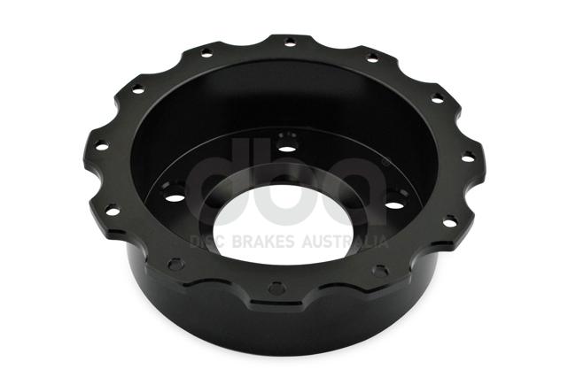DBA T3 5000 Aluminium Hat Black Brake Rotor Front DBA52020.2BLK
