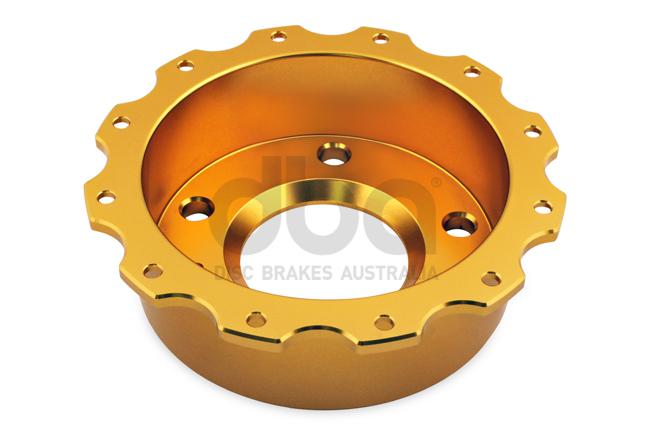 DBA T3 5000 Aluminium Hat Gold Brake Rotor Front DBA52020.2GLD