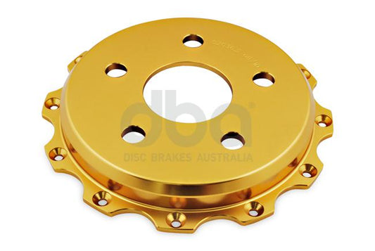 DBA T3 5000 Aluminium Hat Gold Brake Rotor Front DBA52030.2GLD