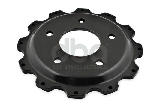 DBA T3 5000 Aluminium Hat Black Brake Rotor Front DBA52070.2BLK