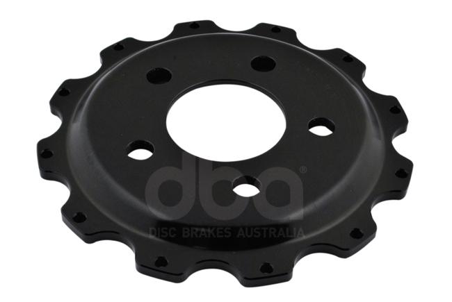 DBA T3 5000 Aluminium Hat Black Brake Rotor Front DBA52102.2BLK
