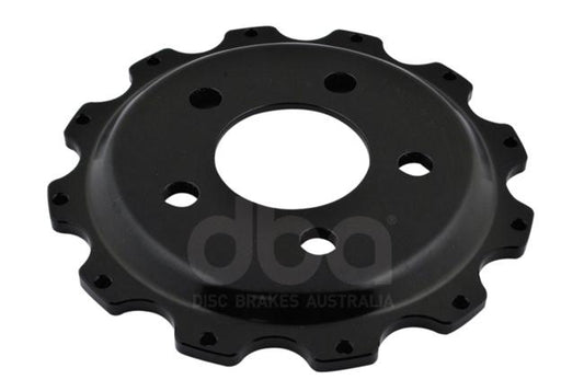DBA T3 5000 Aluminium Hat Black Brake Rotor Front DBA52102.2BLK