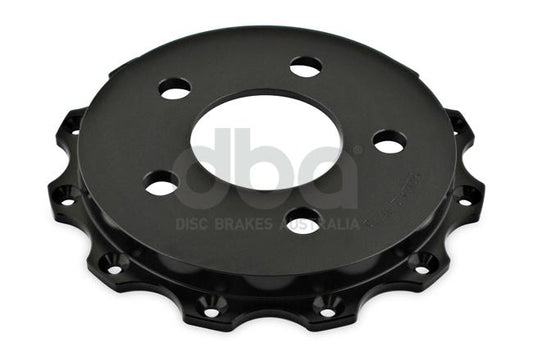 DBA T3 5000 Aluminium Hat Black Brake Rotor Front DBA52124.2BLK