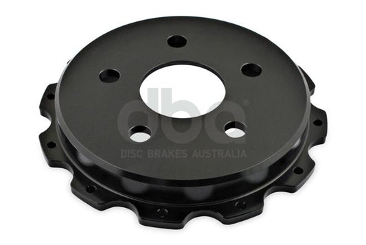 DBA T3 5000 Aluminium Hat Black Brake Rotor DBA52198.2BLK