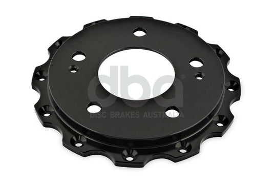 DBA T3 5000 Aluminium Hat Black Brake Rotor Front DBA52218.2BLK