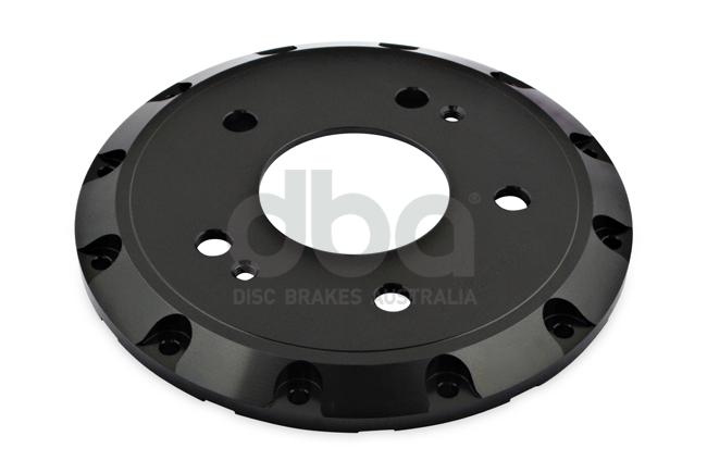 DBA T3 5000 Aluminium Hat Black Brake Rotor Front DBA52224.2BLK