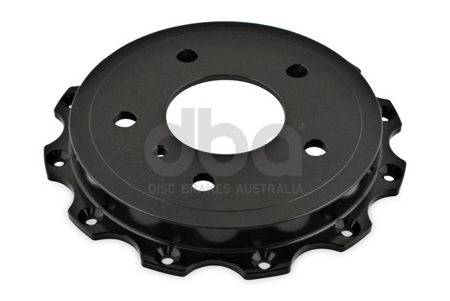 DBA T3 5000 Aluminium Hat Black Brake Rotor Front DBA52314.2BLK