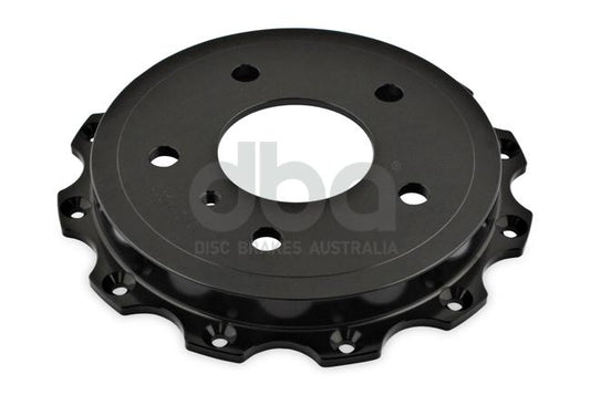 DBA T3 5000 Aluminium Hat Black Brake Rotor Front DBA52314.2BLK