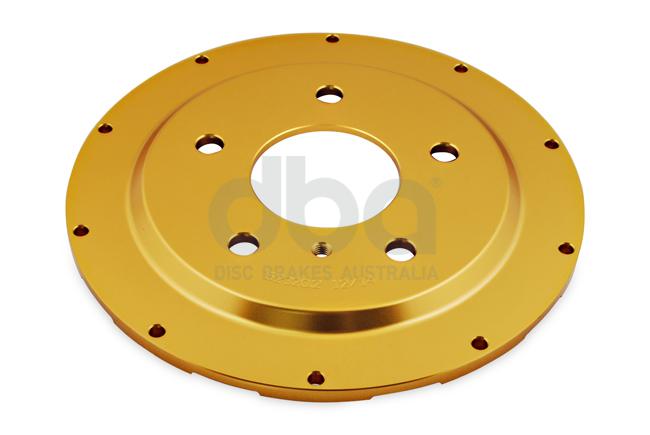 DBA T3 5000 Aluminium Hat Gold Brake Rotor Front DBA52320.2GLD