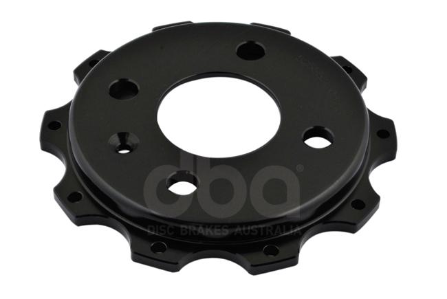 DBA T3 5000 Aluminium Hat Black Brake Rotor Rear DBA52355.2BLK