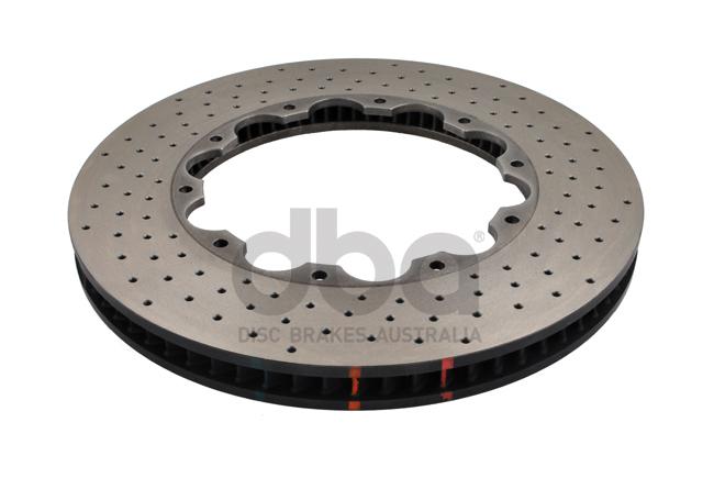 DBA HD 5000 Drilled Slotted Replacement Brake Rotor Front LH DBA52370.1LXB