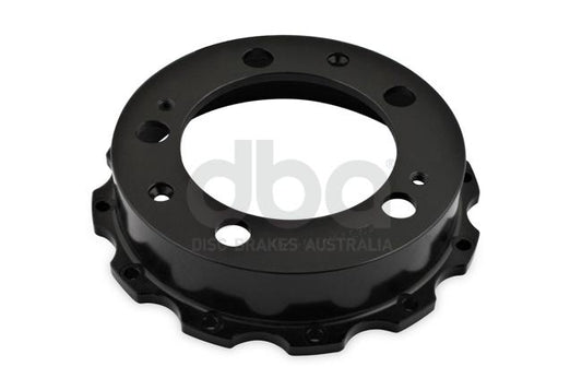 DBA T3 5000 Aluminium Hat Black Brake Rotor Front DBA52390.2BLK