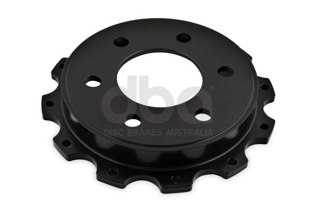 DBA T3 5000 Aluminium Hat Black Brake Rotor Front DBA52430.2BLK