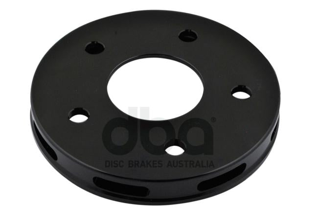 DBA T3 5000 Aluminium Hat Black Brake Rotor Front DBA52500.2BLK