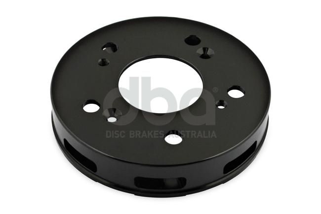 DBA T3 5000 Aluminium Hat Black Brake Rotor Front DBA52508.2BLK
