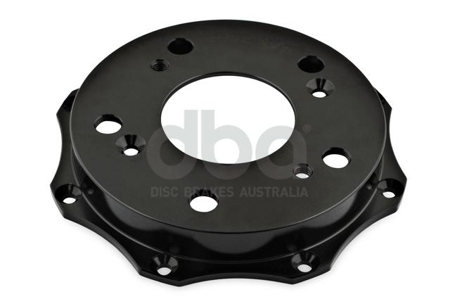 DBA T3 5000 Aluminium Hat Black Brake Rotor Front DBA52510.2BLK
