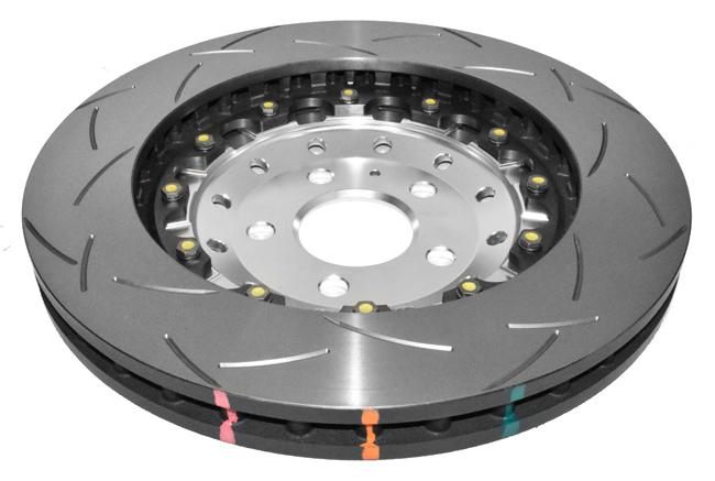 DBA T3 5000 Slotted 2Pc Brake Rotor Single 365mm Front DBA52834SLVS