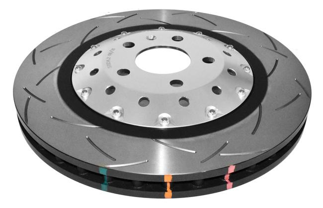 DBA T3 5000 Slotted 2Pc Brake Rotor Single 365mm Front DBA52834SLVS