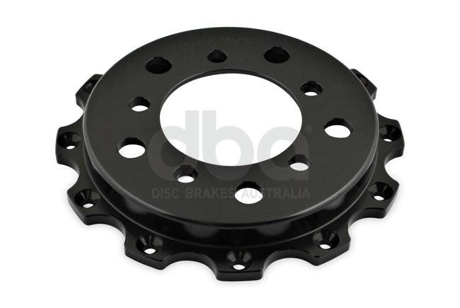 DBA T3 5000 Aluminium Hat Black Brake Rotor Front DBA52880.2BLK