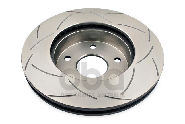 DBA T2 4x4 Slotted Brake Rotor Single 305mm Front DBA540S