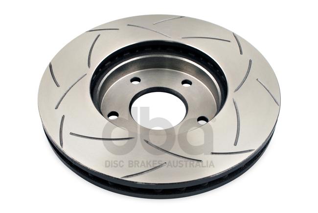 DBA T2 4x4 Slotted Brake Rotor Single 279mm Front DBA573S