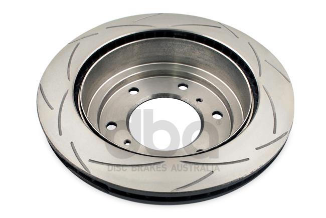 DBA T2 4x4 Slotted Brake Rotor Single 300mm Rear DBA661S