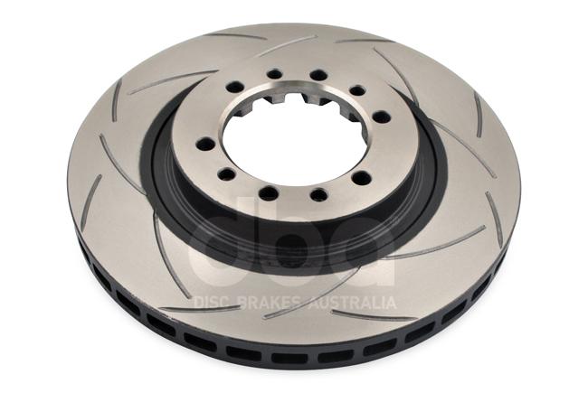 DBA T2 4x4 Slotted Brake Rotor Single 276mm Front DBA663S