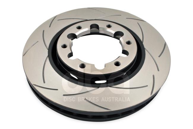 DBA T2 4x4 Slotted Brake Rotor Single 316mm Front DBA698S