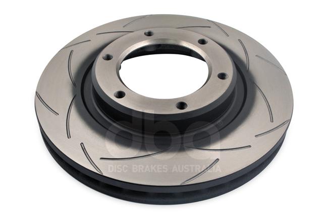 DBA T2 4x4 Slotted Brake Rotor Single 311mm Front DBA784S