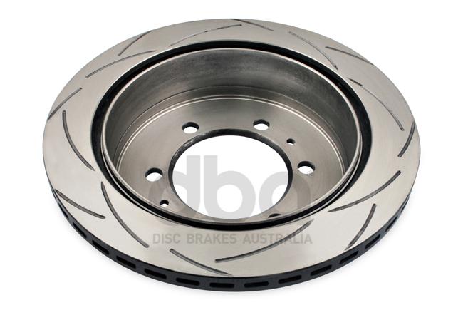 DBA T2 4x4 Slotted Brake Rotor Single 312mm Rear DBA787S