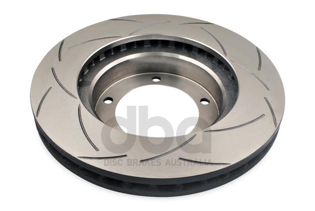 DBA T2 4x4 Slotted Brake Rotor Single 322mm Front DBA790S