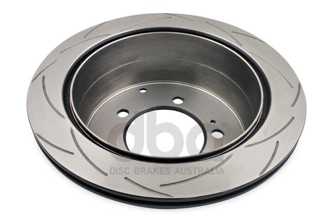 DBA T2 4x4 Slotted Brake Rotor Single 335mm Rear DBA791S