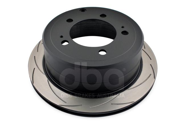 DBA T2 4x4 Slotted Brake Rotor Single 335mm Rear DBA791S