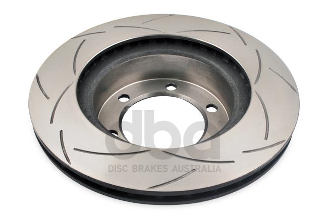 DBA T2 4x4 Slotted Brake Rotor Single 319mm Front DBA792S