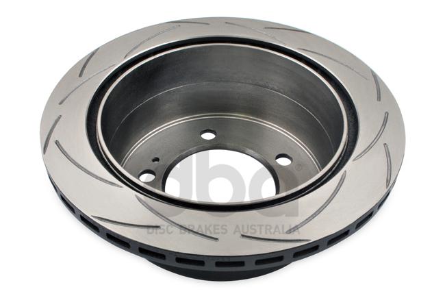 DBA T2 4x4 Slotted Brake Rotor Single 312mm Rear DBA794S