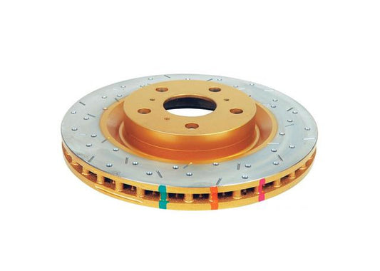 DBA HD 4000 Drilled Slotted Brake Rotor Single 324mm Front DBA4600XS