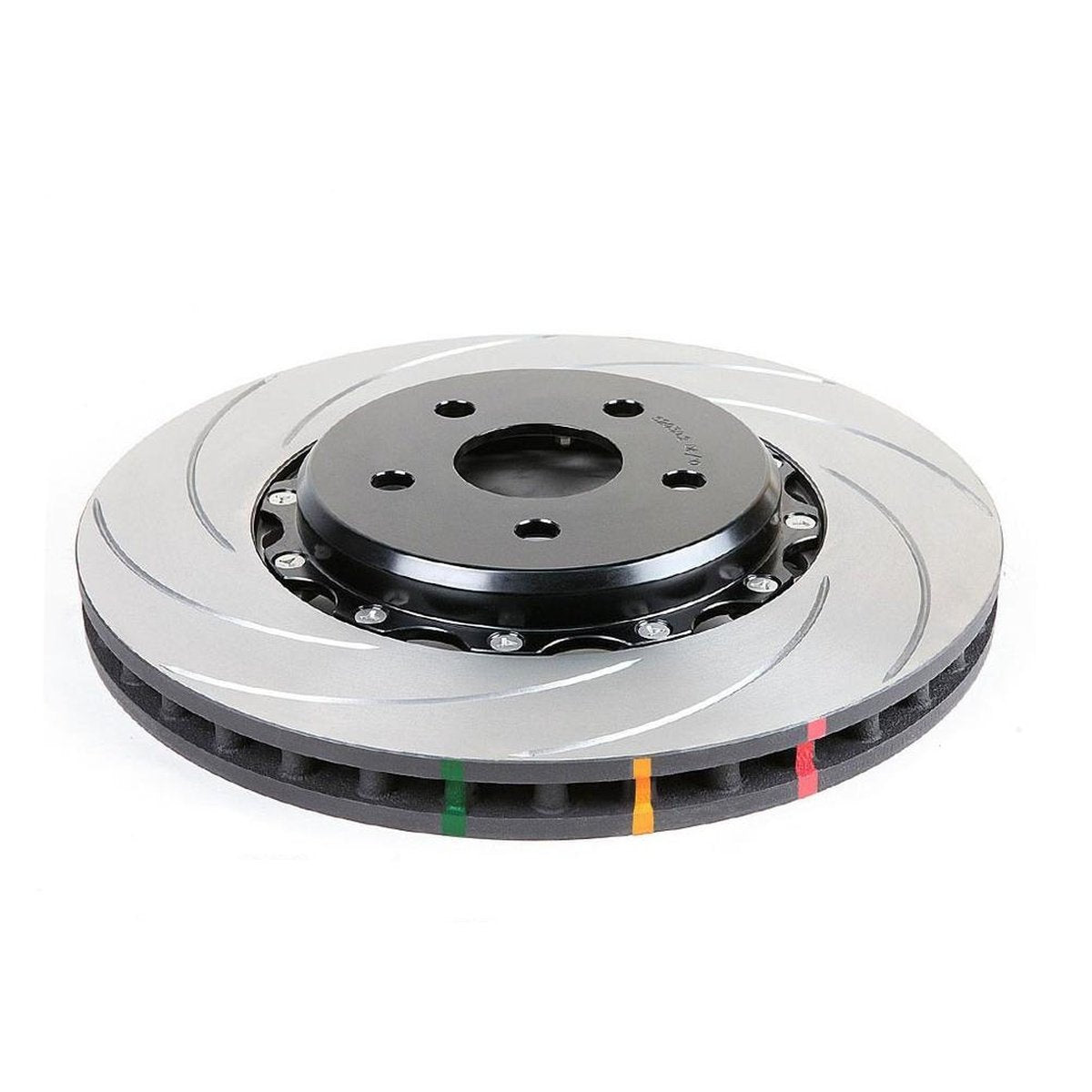 DBA T3 5000 Slotted 2Pc Brake Rotor Single 355mm Front DBA52102BLKS