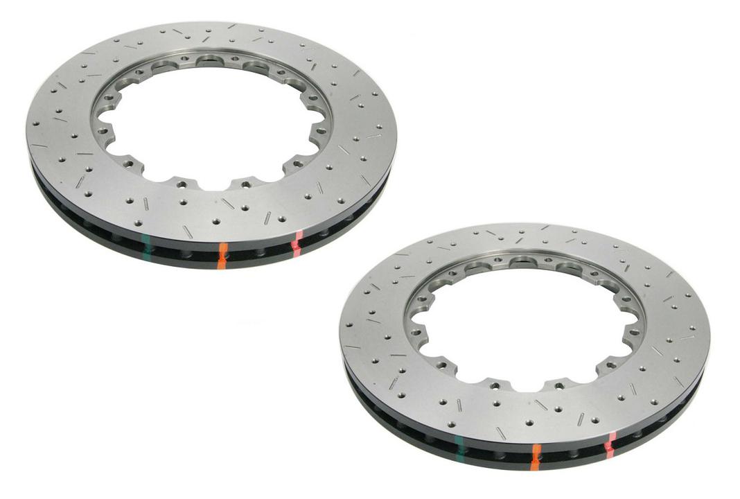 DBA HD 5000 Drilled Slotted Replacement Brake Rotor Single 380mm Front DBA52322.1XS