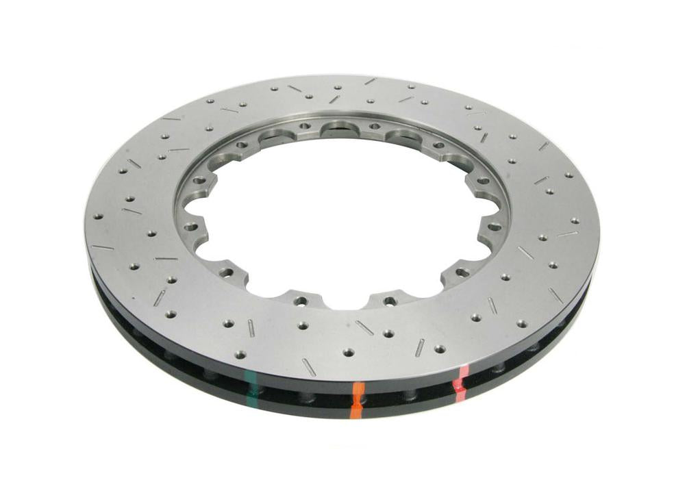 DBA HD 5000 Drilled Slotted Replacement Brake Rotor RH DBA52933.1RXB