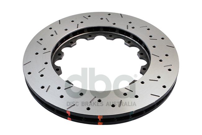 DBA HD 5000 Drilled Slotted Replacement Brake Rotor Single 295mm Front DBA5000.1XS