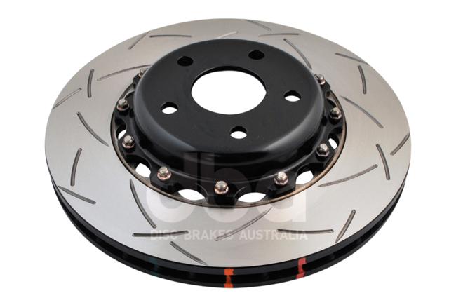 DBA T3 5000 Slotted 2Pc Brake Rotor Single 295mm Front DBA5000BLKS