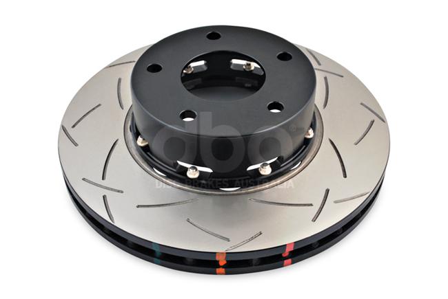 DBA T3 5000 Slotted 2Pc Brake Rotor Single 296mm Front DBA5040BLKS
