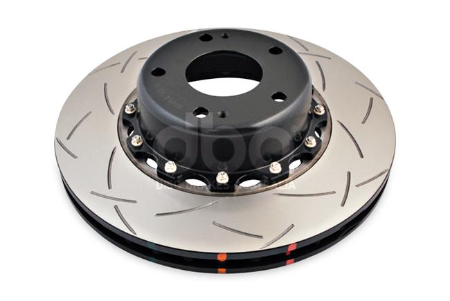 DBA T3 5000 Slotted 2Pc Brake Rotor Single 328mm Front DBA5046BLKS