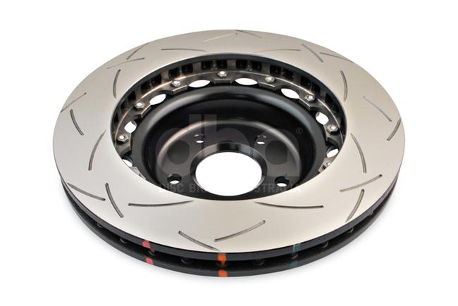 DBA T3 5000 Slotted 2Pc Brake Rotor Single 343mm Front DBA5055BLKS