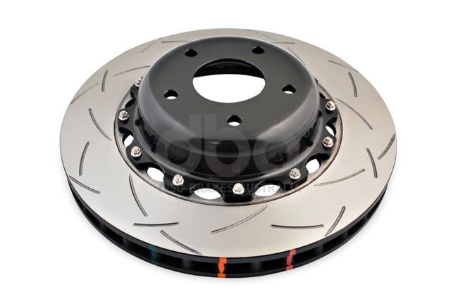DBA T3 5000 Slotted 2Pc Brake Rotor Single 350mm Front DBA52018BLKS