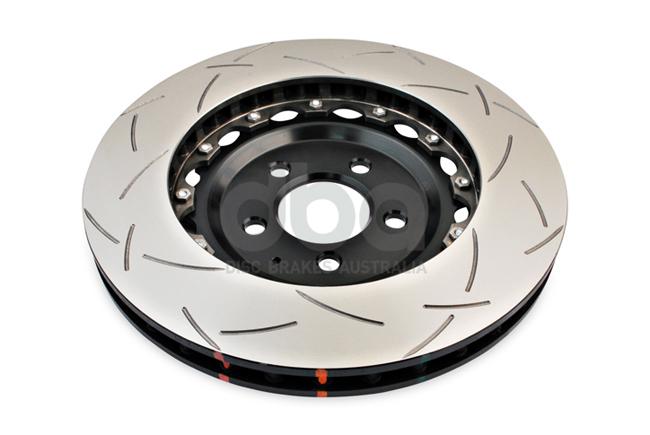 DBA T3 5000 Slotted 2Pc Brake Rotor Single 355mm Front DBA52102BLKS