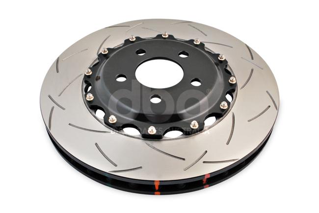 DBA T3 5000 Slotted 2Pc Brake Rotor Single 355mm Front DBA52102BLKS
